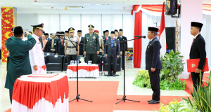 Gubernur Zainal Paliwang Lantik Bustan sebagai Penjabat Wali Kota Tarakan